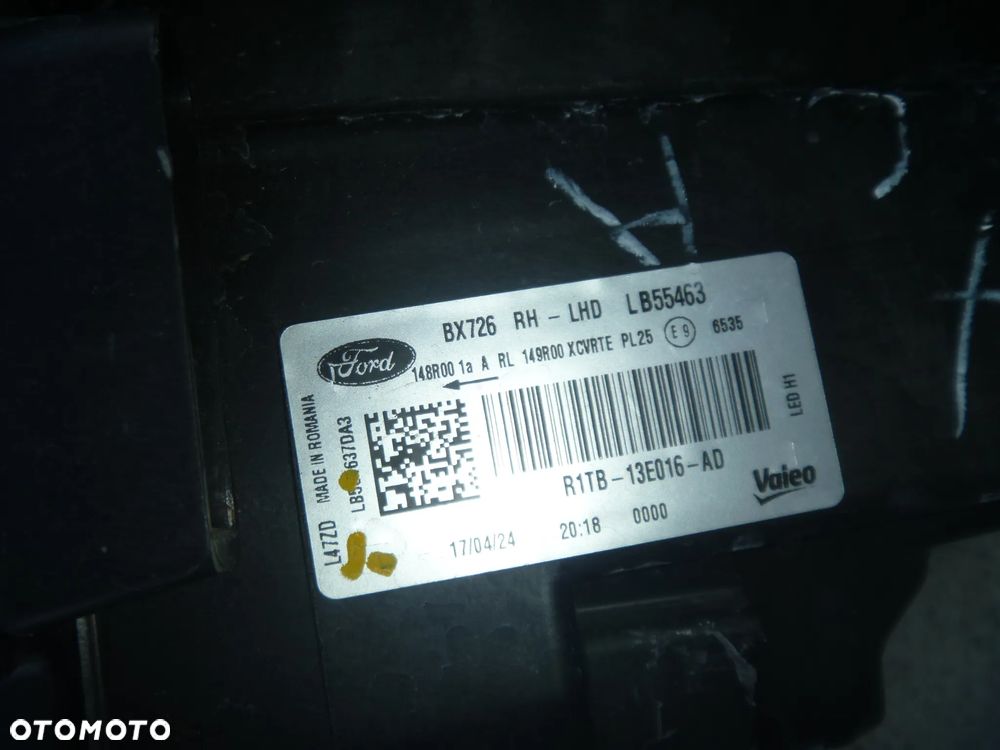 FORD PUMA MK2 LIFT 2024 LAMPA FULL LED MATRIX LEWA PRAWA R1TB-13E016-AD R1TB-13E017-AD - 6