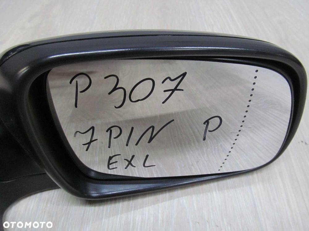 PEUGEOT 307 LUSTERKO PRAWE 7 PIN EU EXL 96347741XT 01-05 - 6