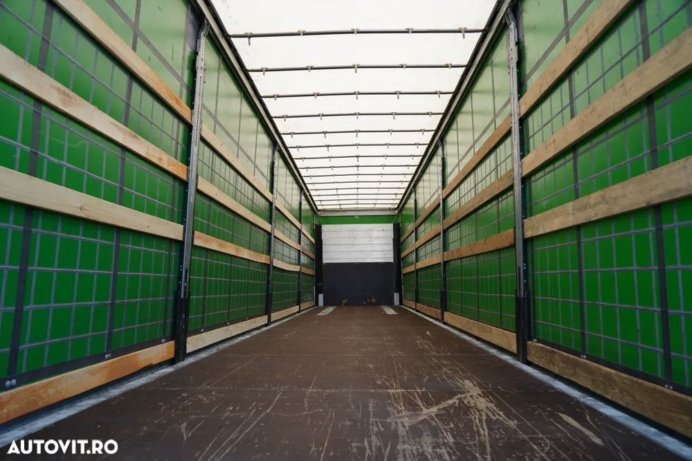 Schmitz Cargobull CORTINĂ / 2X AXE RIDICATIVE / SAF / PRELATĂ ARMATĂ / STANDARD - 15