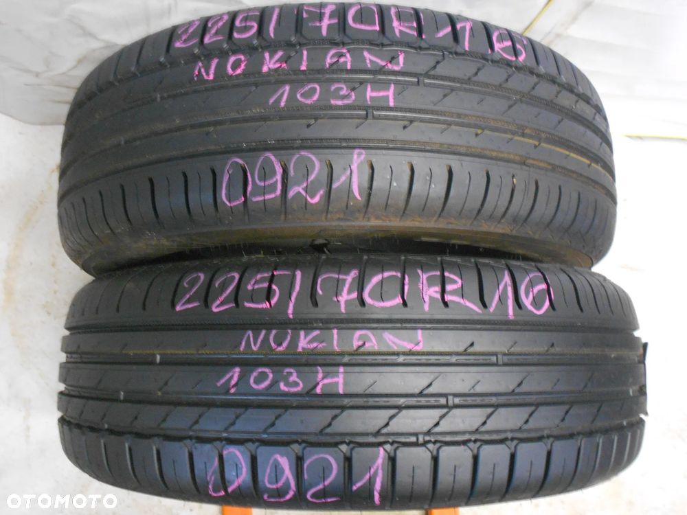 OPONY 225/70R16 NOKIAN WETPROOF SUV DOT 0921 9MM