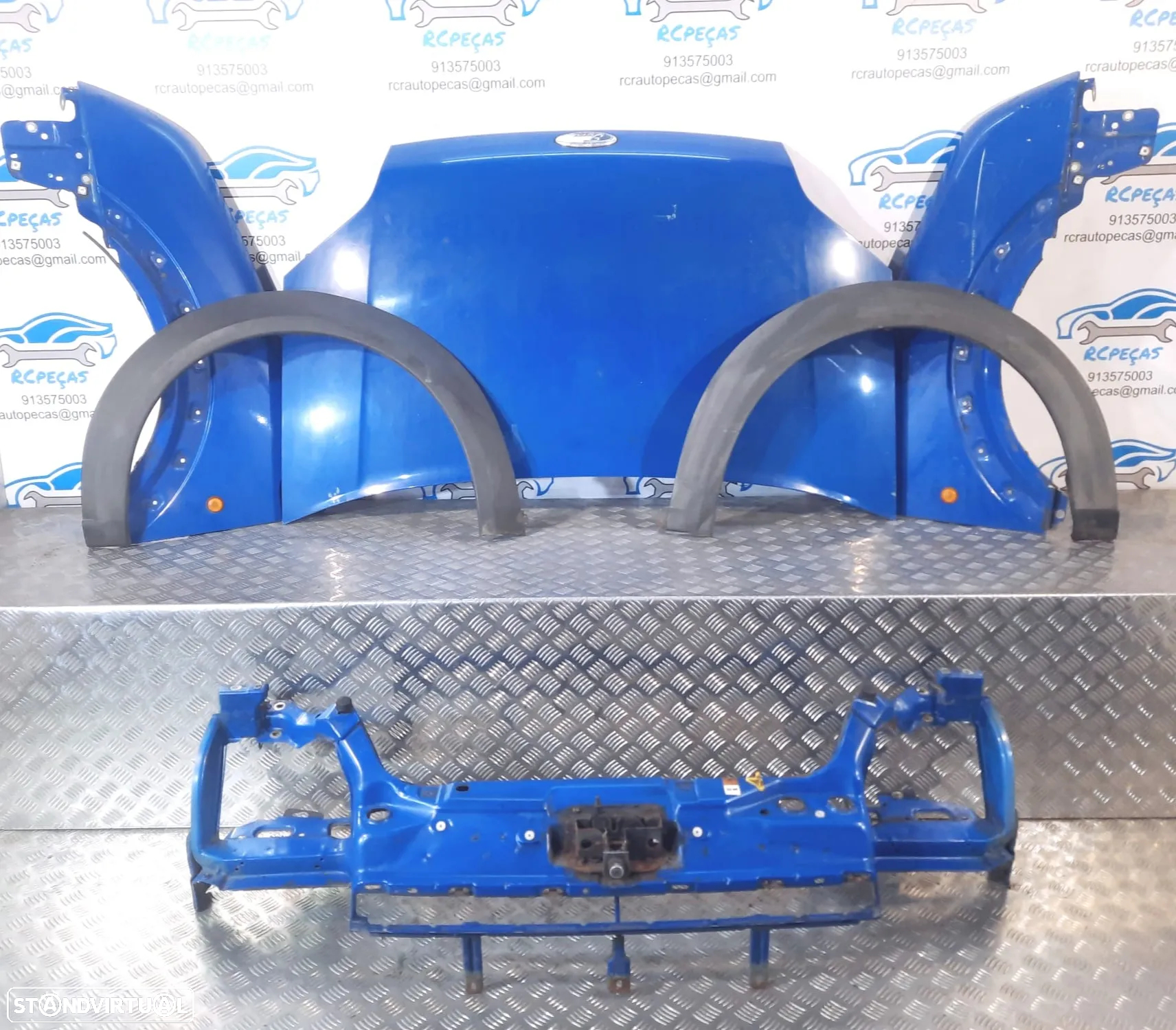 FRENTE FORD TRANSIT CONNECT 1 I MK1 CAPOT PARACHOQUES GUARDA-LAMAS FRENTE FIBRA REFORCO ABA GUARDA-LAMAS - 4