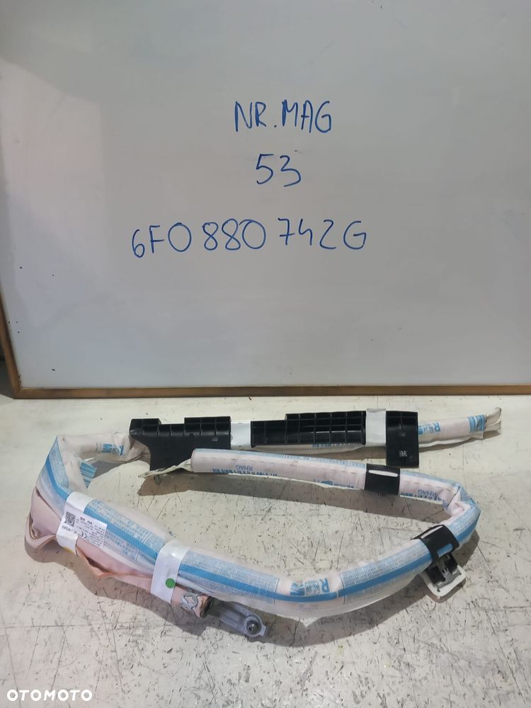 KURTYNA AIRBAG PRAWA SEAT IBIZA V 6F0 6F0880742G - 1