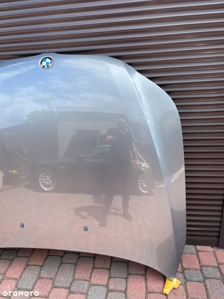 bmw e60 e61 maska oryginał w kolor 52/7 spacegrau met. - 4