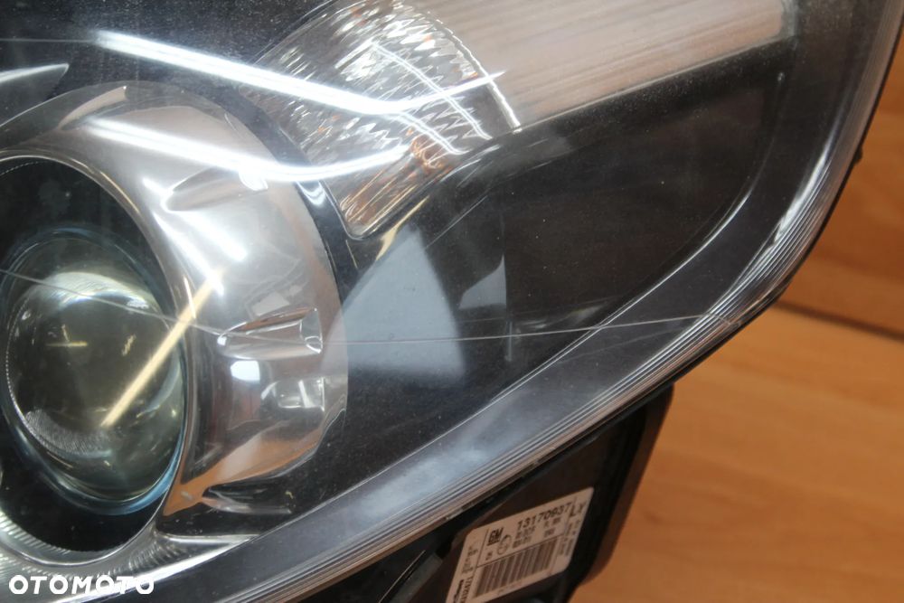 LAMPA LEWY PRZÓD PRZEDNIA LEWA BI-XENON SKRĘTNY CIEMNY OPEL VECTRA C SIGNUM LIFT EUROPA 13170937 - 4