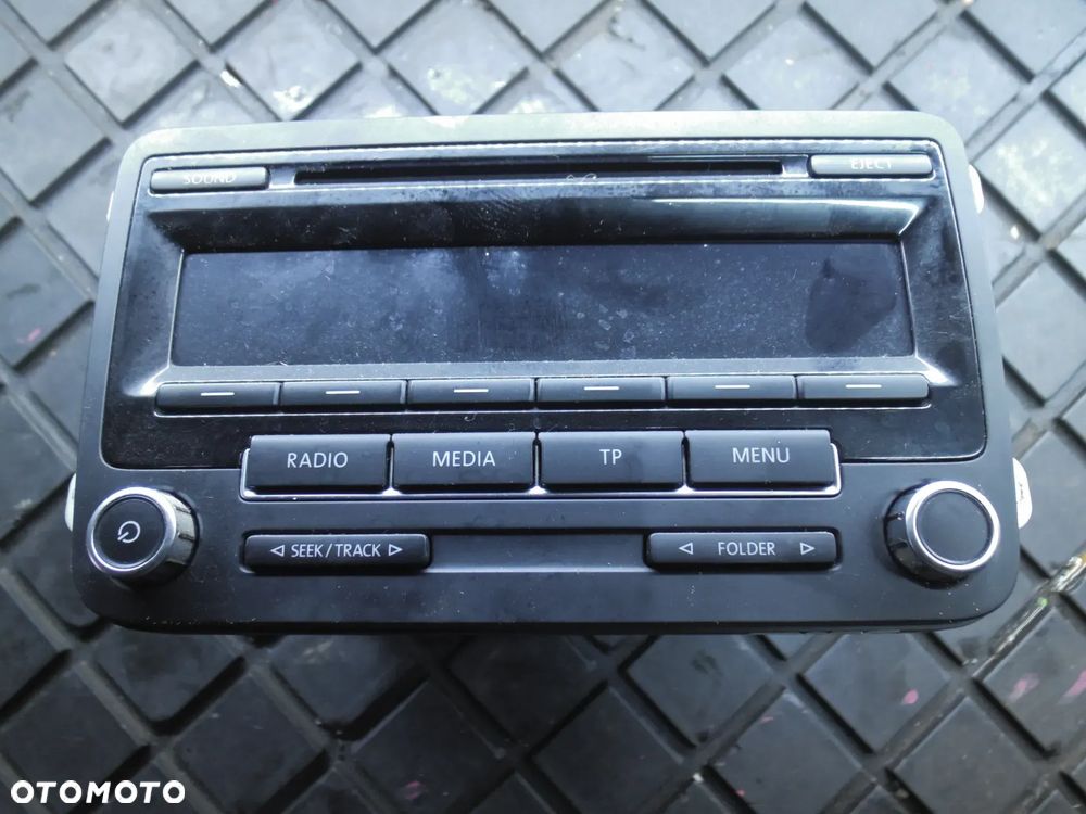 RADIO CD VW PASSAT B7 1K0035186AN - 1