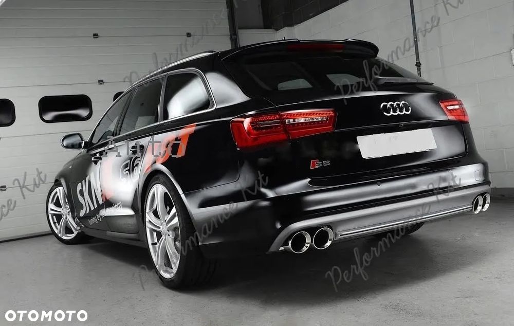 AUDI A6 C7 4G AVANT RS6 WZÓR SPOILER DASZEK PODKŁAD - 24