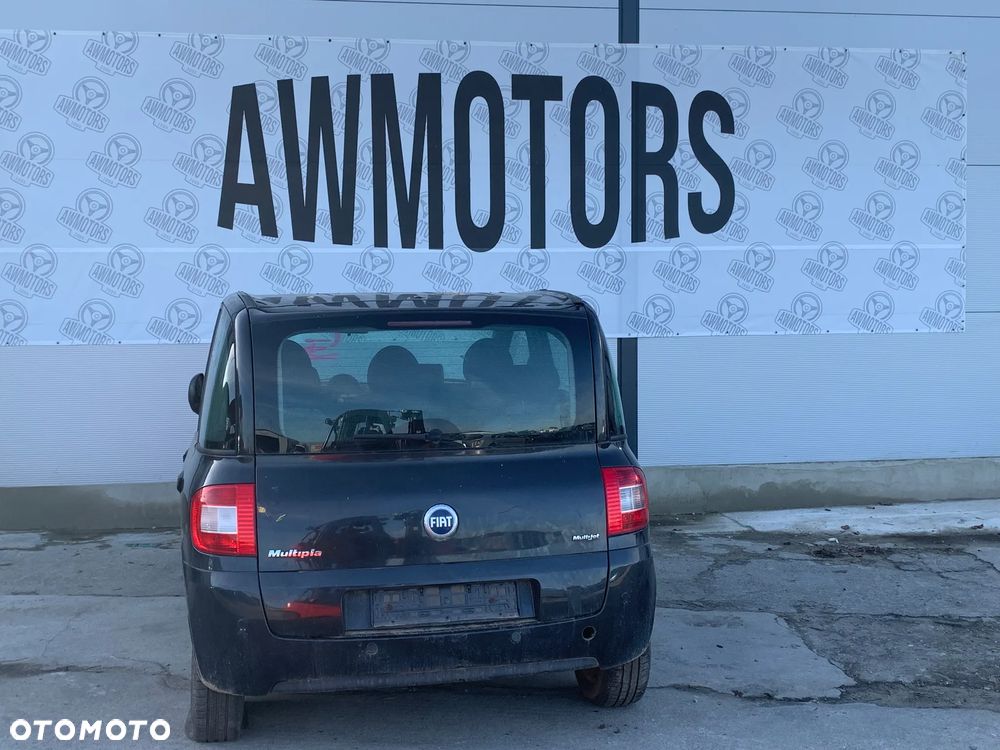 FIAT MULTIPLA 2006 *SAMOCHÓD NA CZĘŚCI* 2917 MASKA, LAMPA, DRZWI, LUSTERKO, ZDERZAK, GRILL, BŁOTNIK, KLAPA, BELKA, DESKA, FOTELE, KANAPA, ĆWIARTKA, KIEROWNICA, TARCZE, ZACISKI, ZAWIESZENIE, KOMPLETNY PRZÓD, KOMPLETNY TYŁ, LICZNIK, ZEGARY, PRAWE LEWE PRZÓD TYŁ - 4