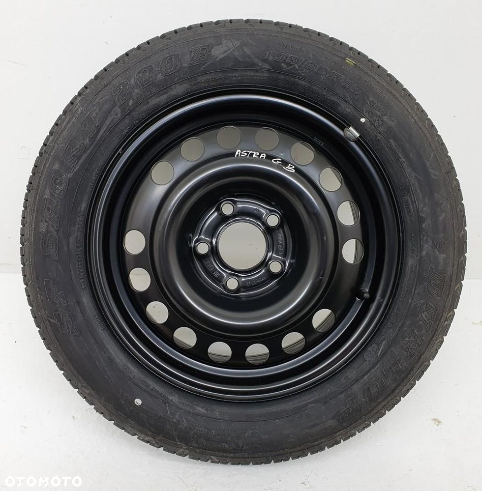KOŁO DOJAZDOWE ZAPASOWE 2150144 DUNLOP 195/60/R15 ET49 OPEL ASTRA II G - 1