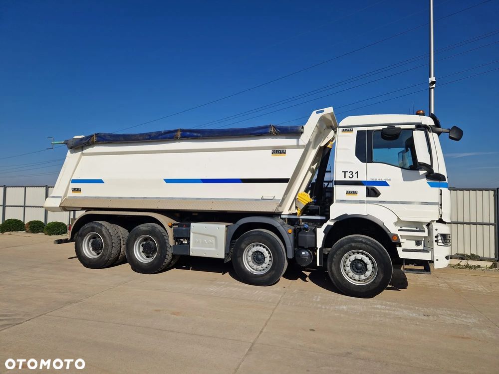 MAN TGS 41.480 8x4 * rej. 02.2024 * wywrotka tylnozsypowa * 5szt. *