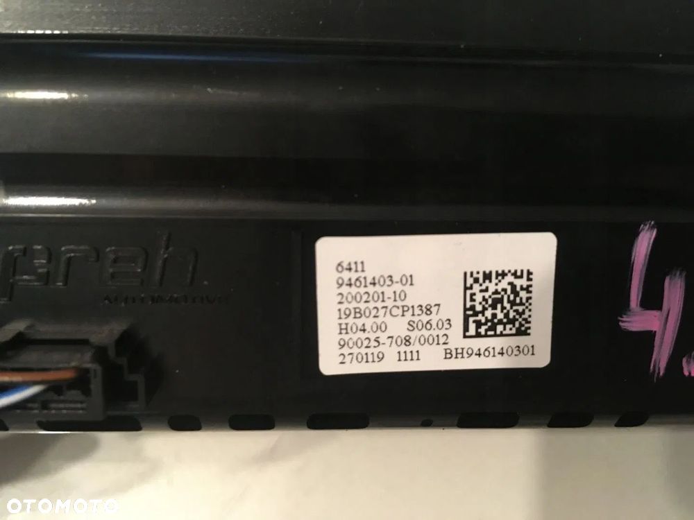 PANEL KLIMATYZACJI BMW F39 F45 F48 9461403 - 6