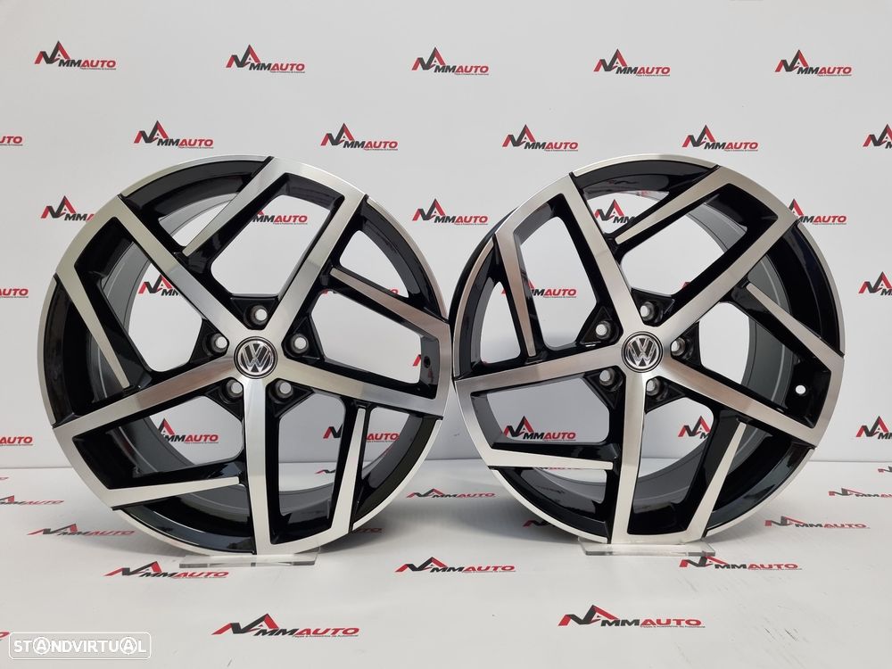 Jantes VW Golf 8 GTI Black Machined 19 - 1