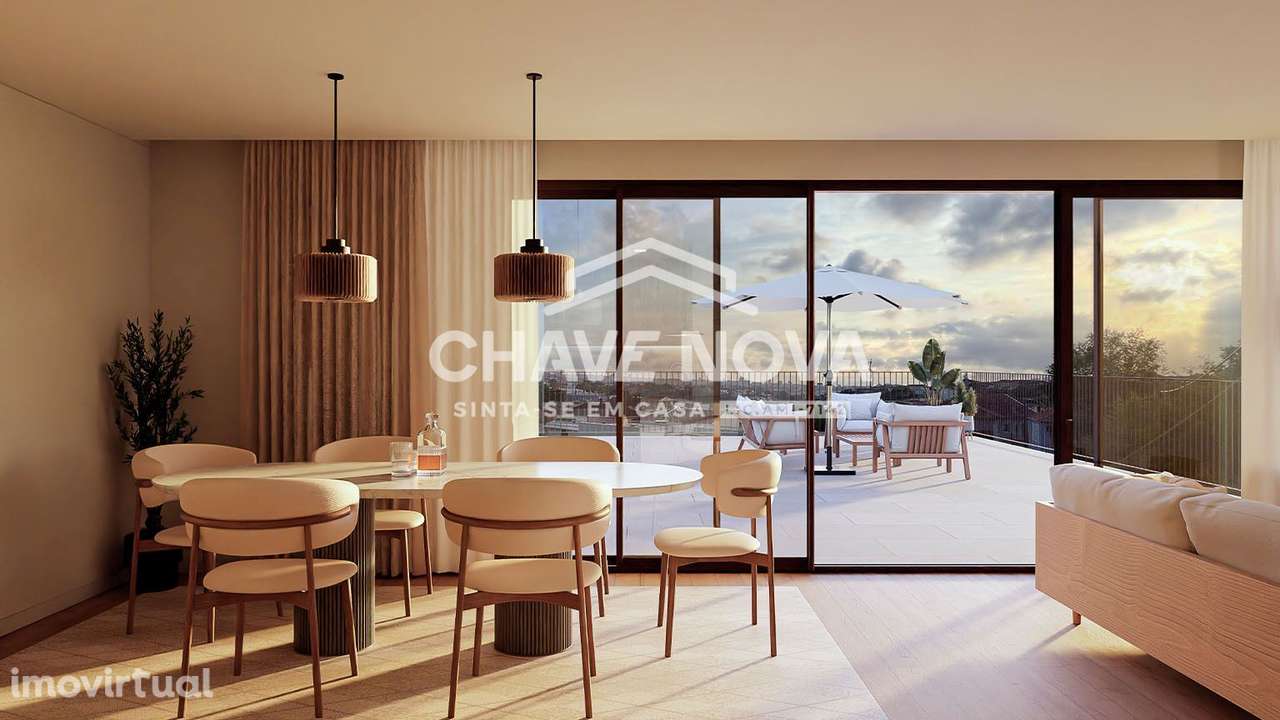 T3 Novo c/ Varanda e Lugar de Garagem em Valbom, Gondomar - Grande imagem: 4/9