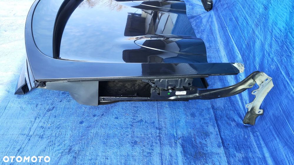 KLAPA BAGAŻNIKA TYŁ TYLNA KOMPLETNA CZARNA NV676 ZAMEK ZAWIAS SPOILER INSTALACJA WIĄZKA RENAULT WIND - 4
