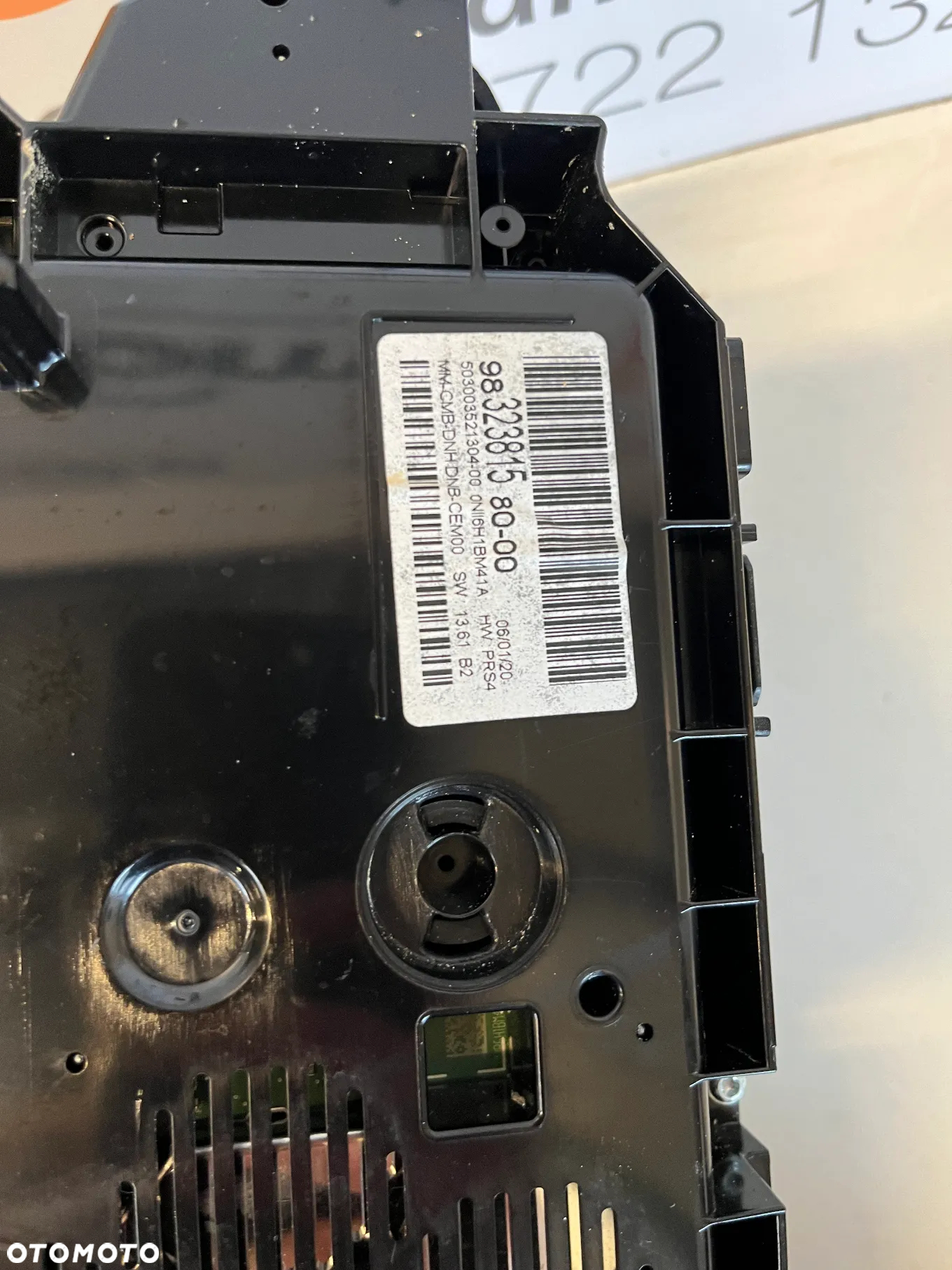 PEUGEOT 3008 1,6 benzyna 2021r II LICZNIK ZEGARY  9832381580 - 3
