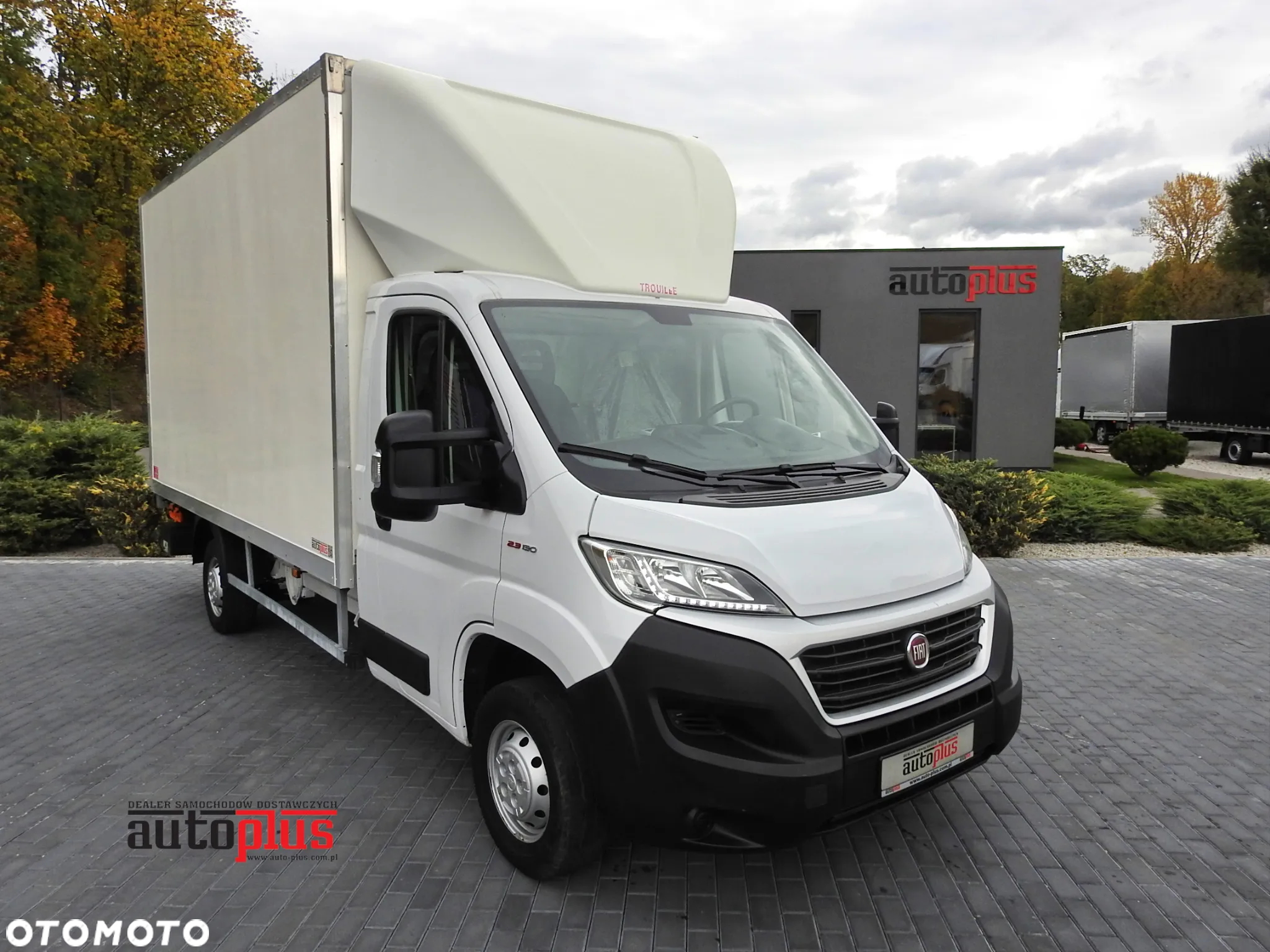 Fiat DUCATO KONTENER WINDA 8 PALET TEMPOMAT NAWIGACJA KLIMATYZACJA LEDY 130KM [ L61506 ] - 2