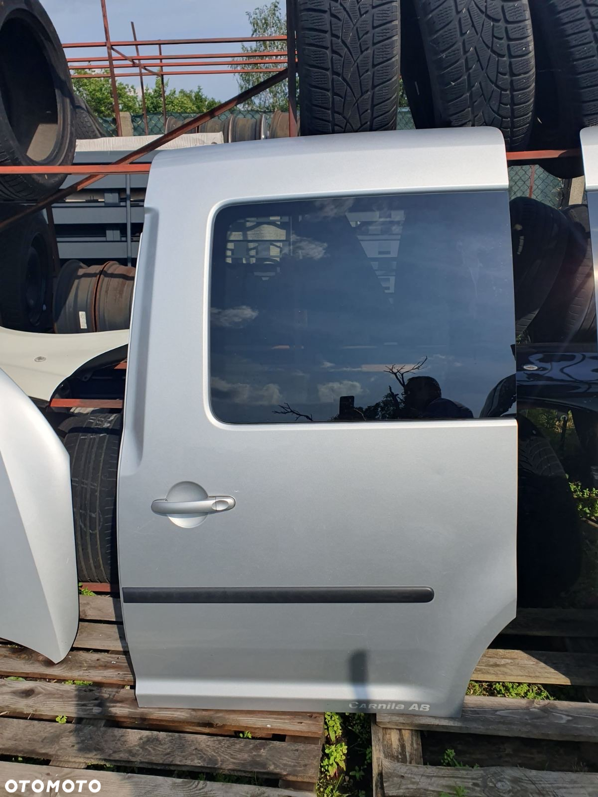 DRZWI PRZESUWNE PRAWE VW CADDY 2K 10-15 KOD LA7W - 2