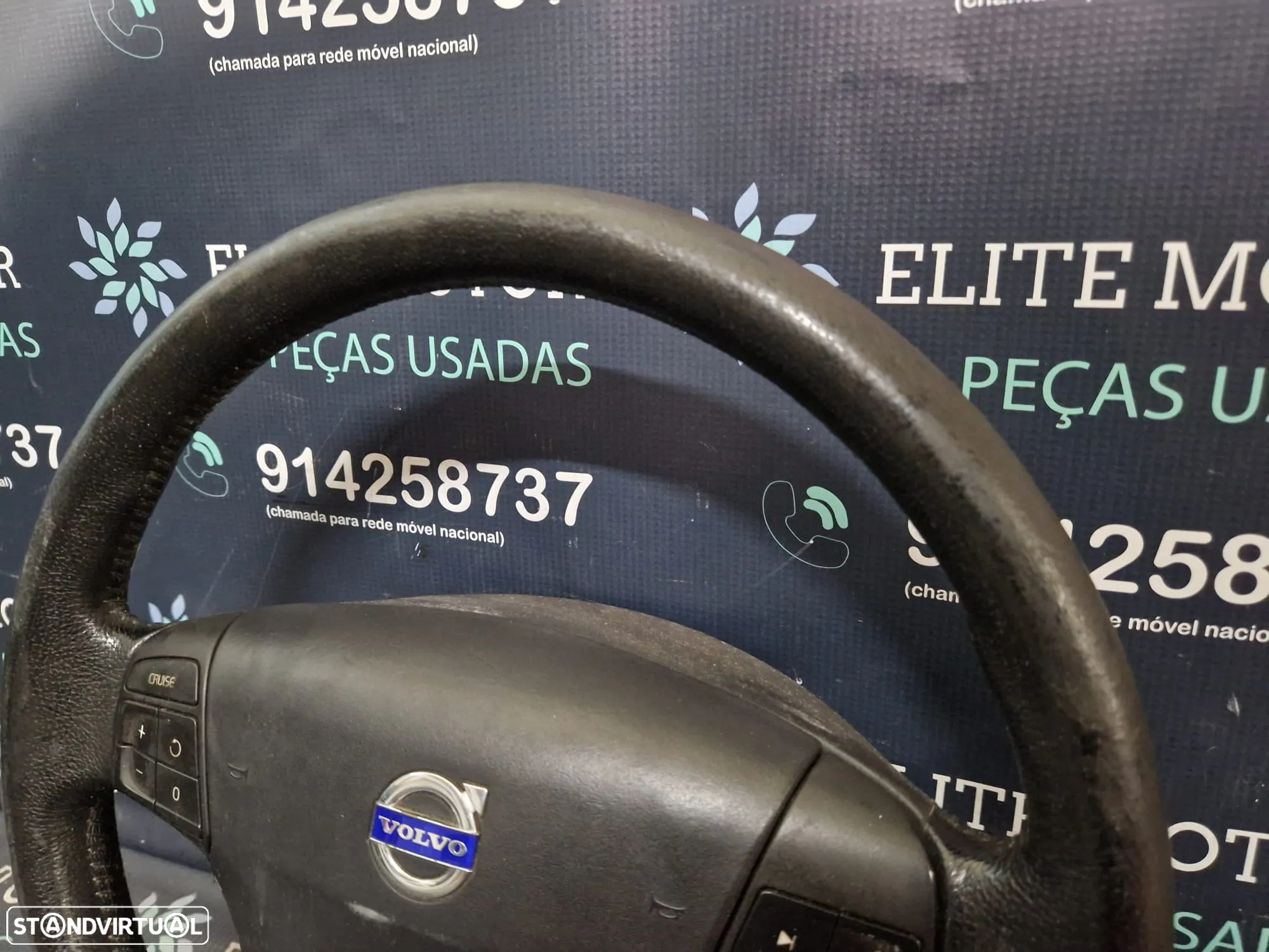 Volante usado pele com airbag VOLVO C70 C30 S40 V50 - 4