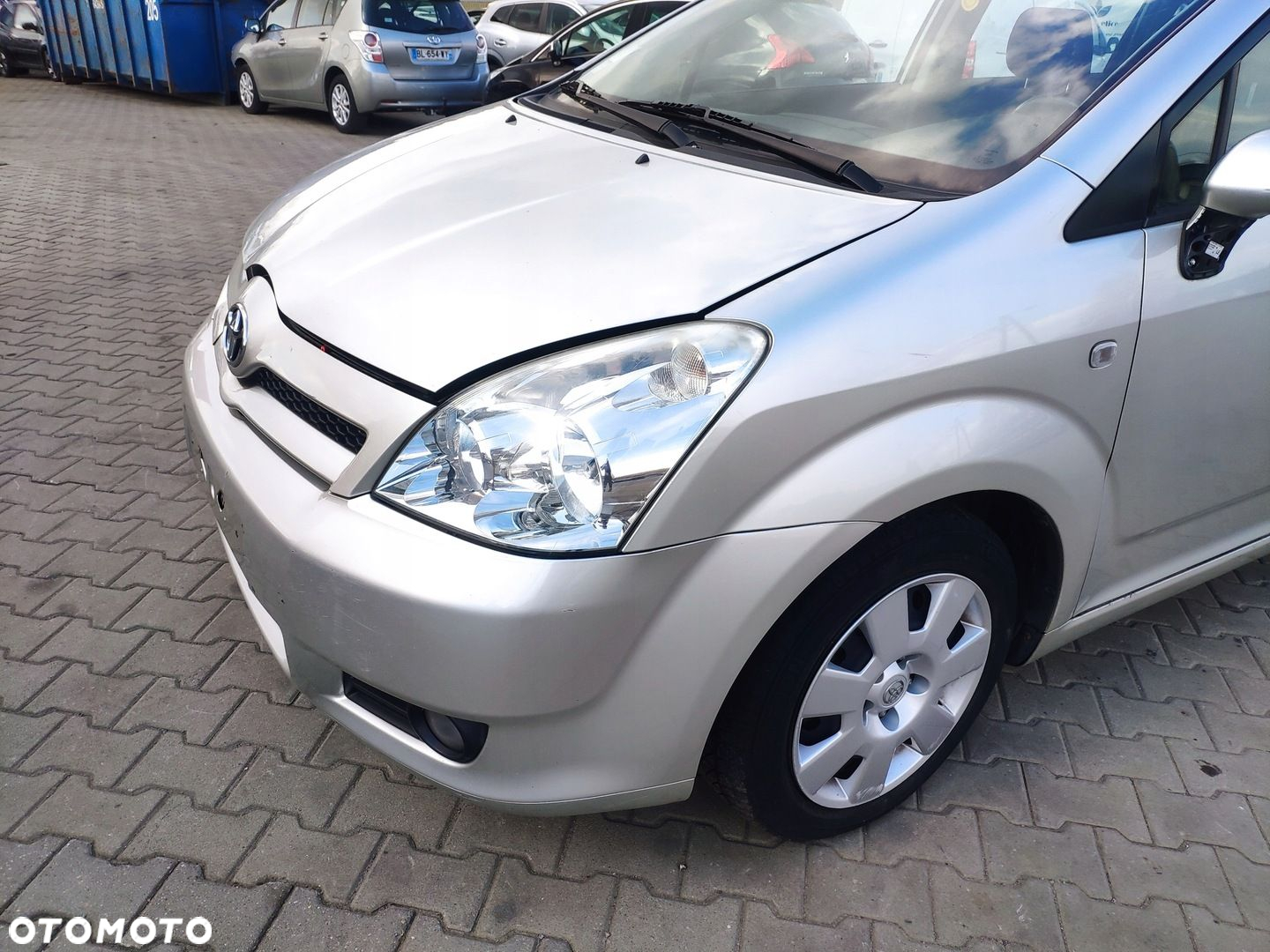 COROLLA VERSO II ZDERZAK PRZÓD MASKA BŁOTNIK LAMPA 04-08 1C0 1CO PAS ATRAPA - 8