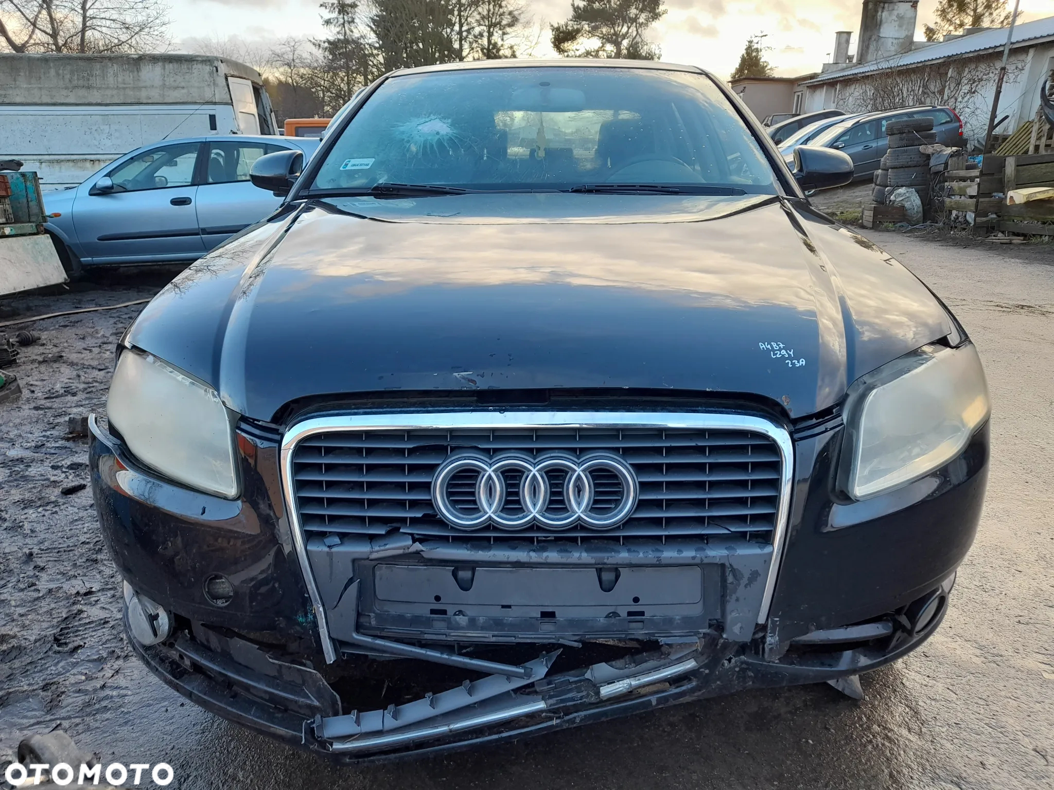 AUDI A4 B7 DRZWI LEWY TYŁ LEWE TYLNE LZ9Y SEDAN - 21