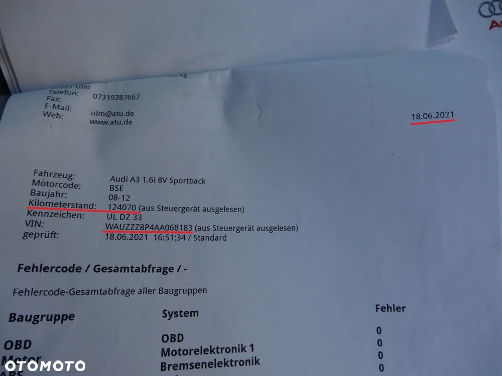 Audi A3 Sportback 1.6 Prime Line - 32