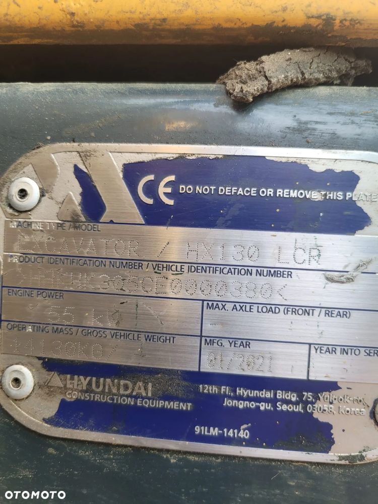 Hyundai EXCAVATOR/HX130 LCR - 2