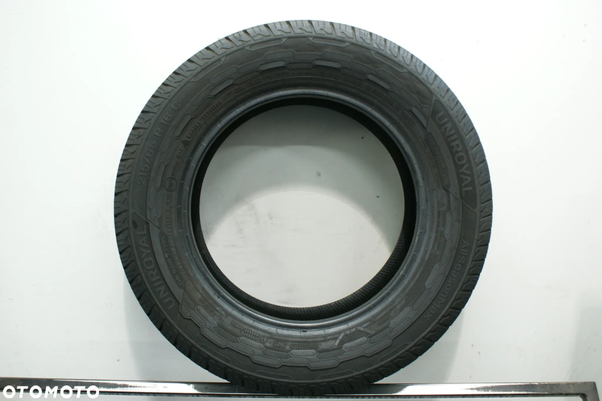 całoroczne 215/65R16C UNIROYAL ALLSEASONMAX , 8mm - 4