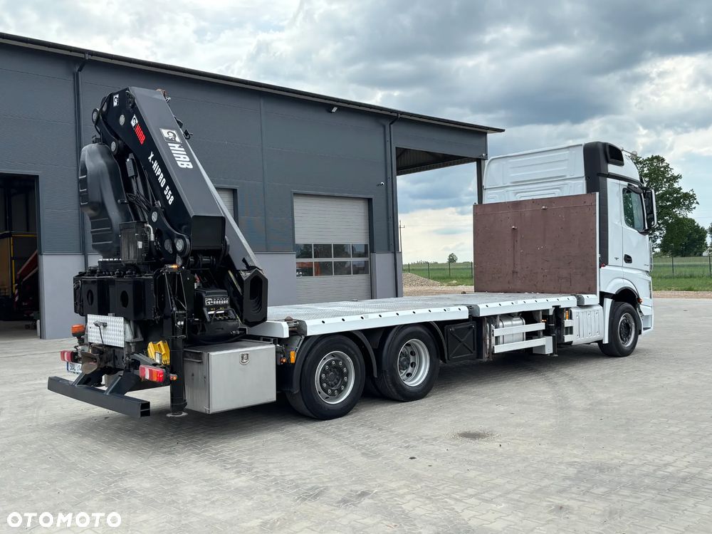 Mercedes-Benz Actros 2545 HDS HIAB 558 oś Skrętna Idealny Stan Sprowadzony z Niemiec - 8