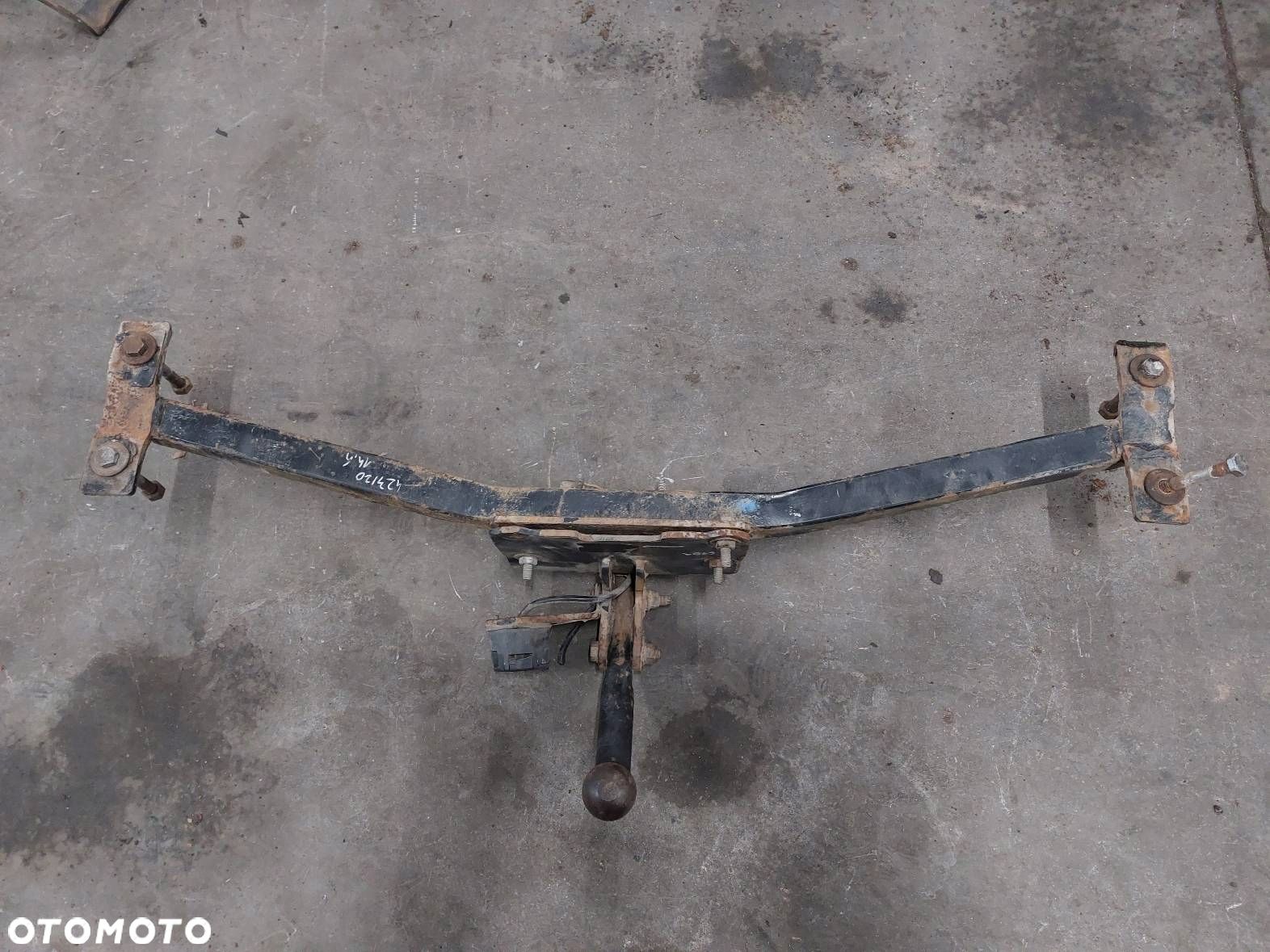HAK HOLOWNICZY + TABLICZKA + WIĄZKA OPEL ASTRA G - 1