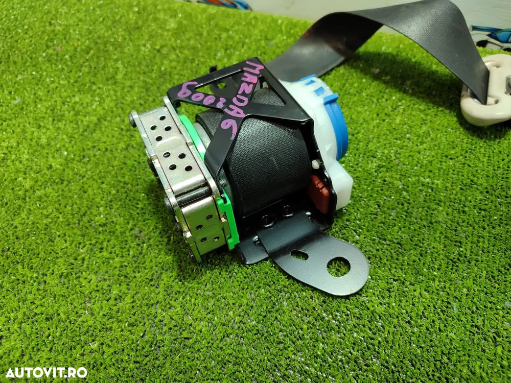 CENTURA SIGURANTA FATA DREAPTA MAZDA 6 SPORT D 2.2 DIESEL 2009 COD OEM 1052233 / HATCHBACK 2007-2012 - 3