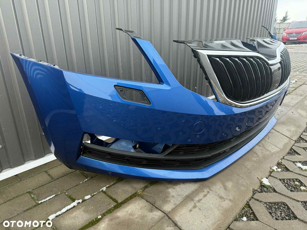 Skoda Octavia III Lift Zderzak Przód Przedni 4xPDC Spryskiwacze Radar 17-20 LF5W - 2