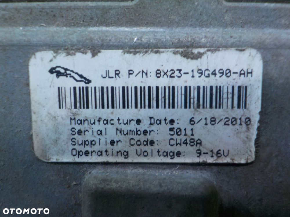 JAGUAR XF I 3.0 D V6 10r SEDAN 4D kamera cofania 8X23-19G490-AH - 5