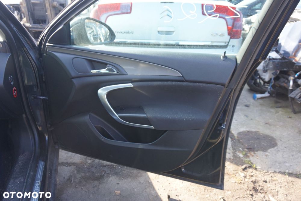 DRZWI PRZEDNIE PRAWE INSIGNIA A I KOMBI Z22C  CZARNY OPEL 2008-2013 - 6
