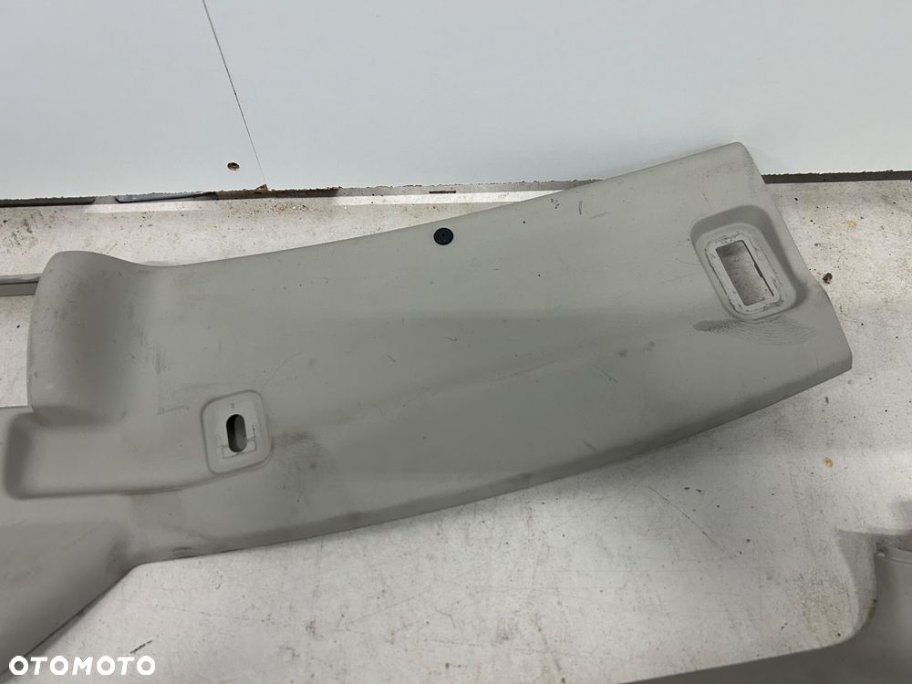 Saab 93 9-3 cabrio osłona dachu kremowa przeciwsłoneczna słupka A B komplet ramki - 11