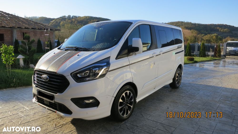 Ford Tourneo Custom Bus 320 2.0 EcoBlue 185 CP L1H1 Sport Aut. - 1