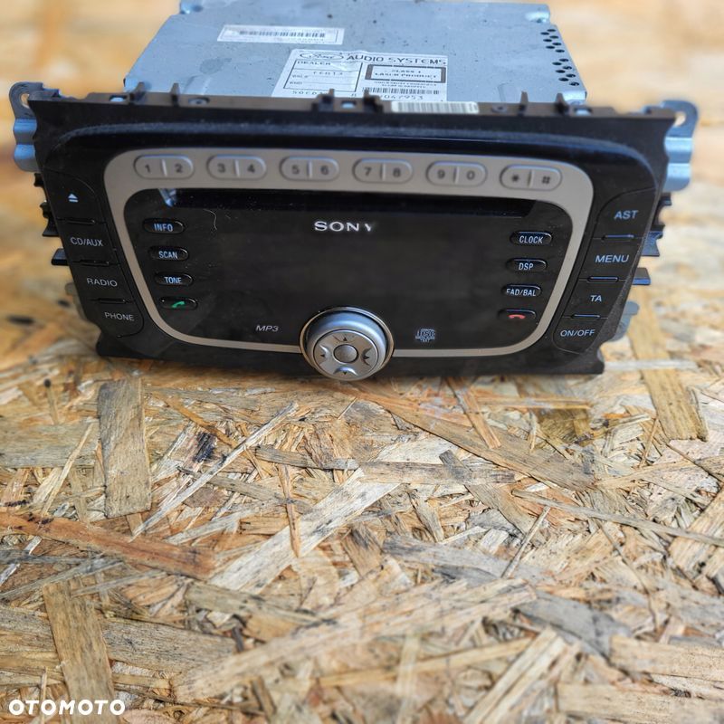 FORD FOCUS MK2 04-11R KOMBI HB RADIO SONY CD 7S7T18C939AF KOD - 1