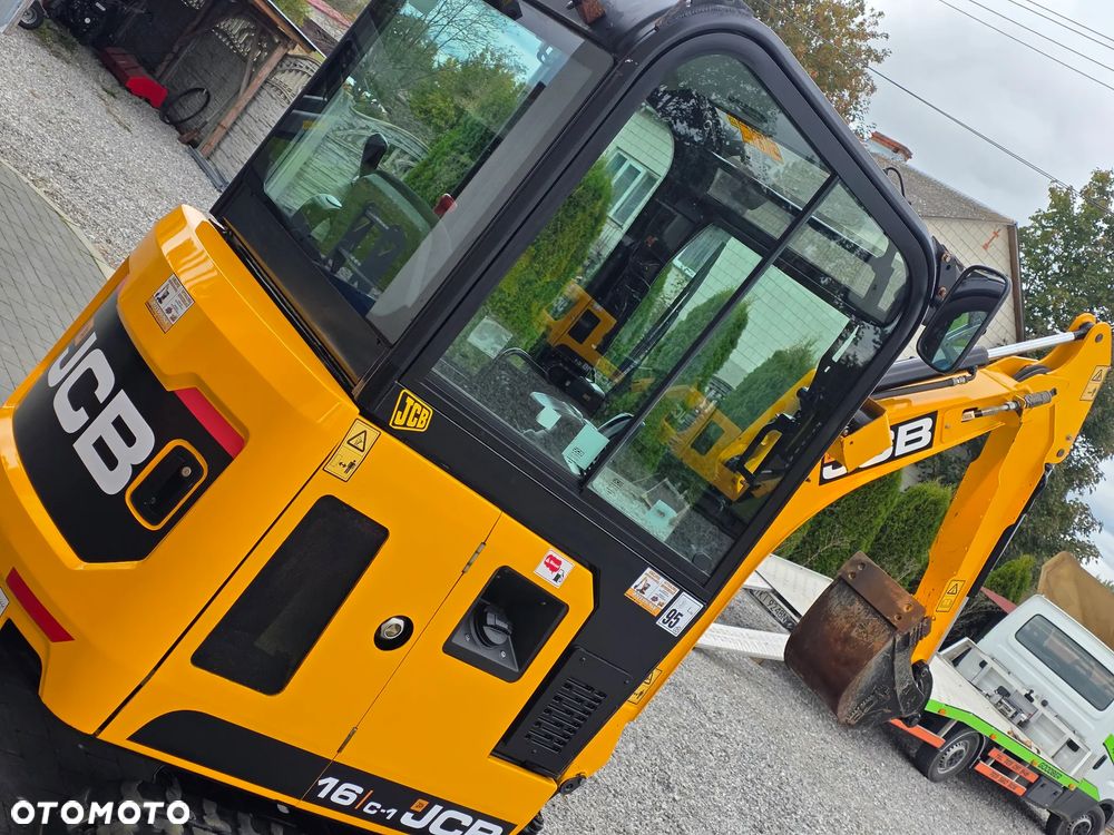 JCB JCB 16 C ful opcja najbogatsza jak nowa mini koparka sprowadzona 1 wł 8018 okazja 19 - 10