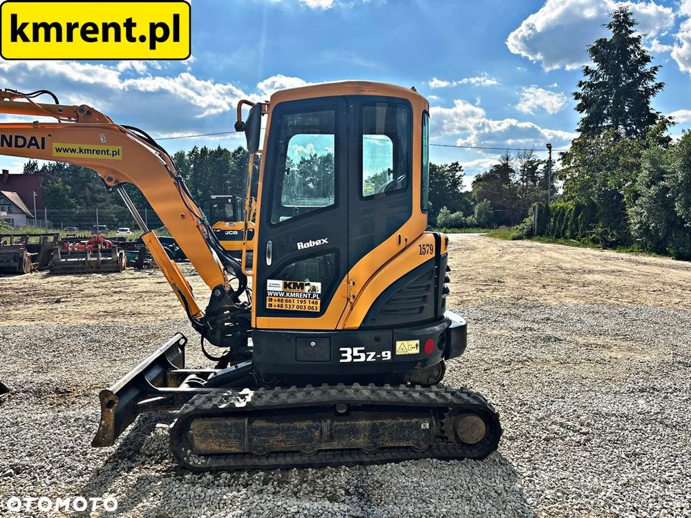Hyundai ROBEX 35Z-9 MINI-KOPARKA 2015R. MTH: 3994 | JCB 8040 8050, 51, 55, VOLVO ECR 48 KOMATSU PC50, CAT 305, KUBOTA KV - 19