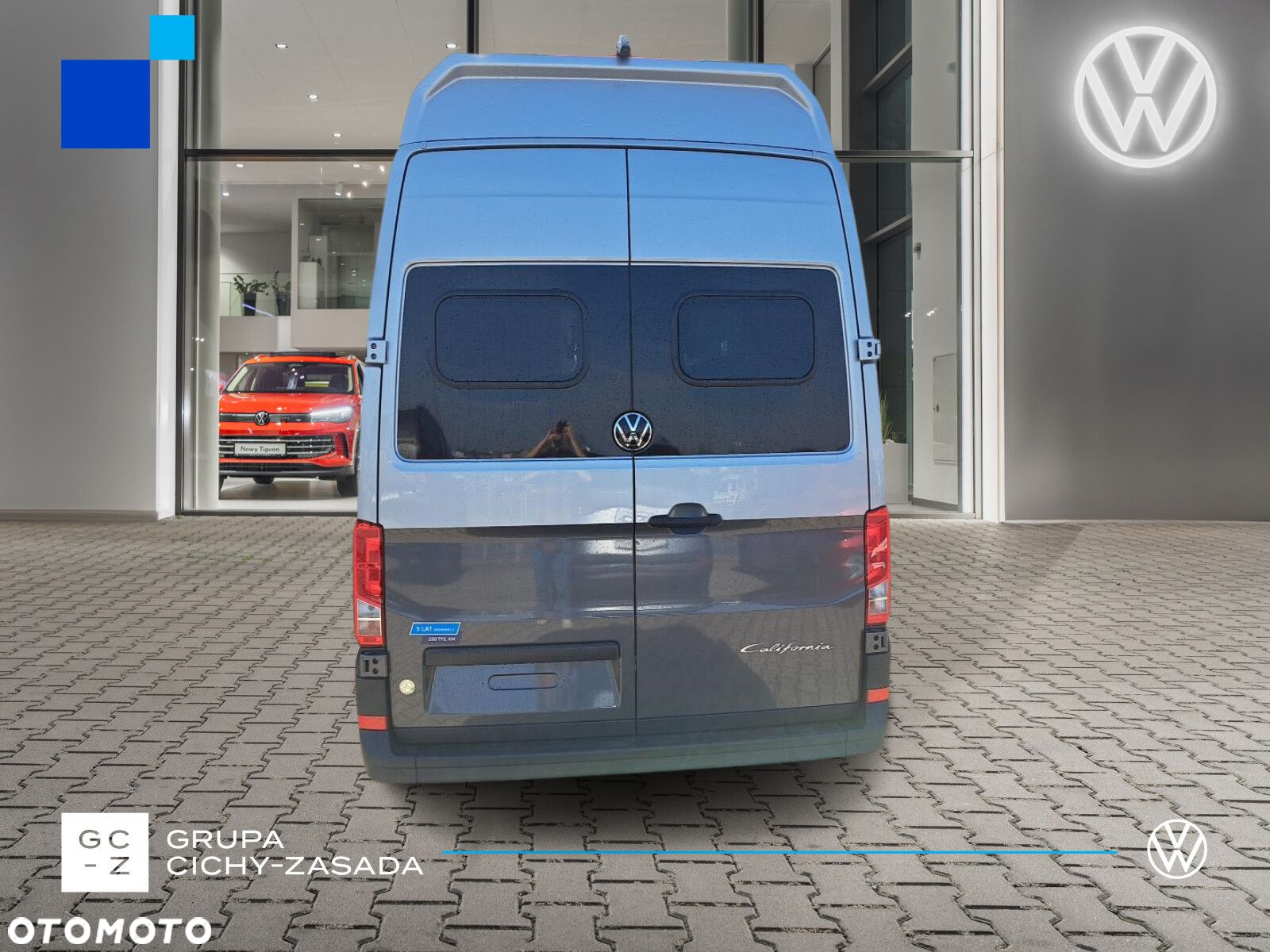 Volkswagen Grand California Grand California 600 DMC 3500kg silnik: 2,0 l TDI EURO VI-e SCR / 163KM/skrzynia biegów: Przedni napęd automatyczna 8-biegowa rozstaw osi: 3640 mm - 4