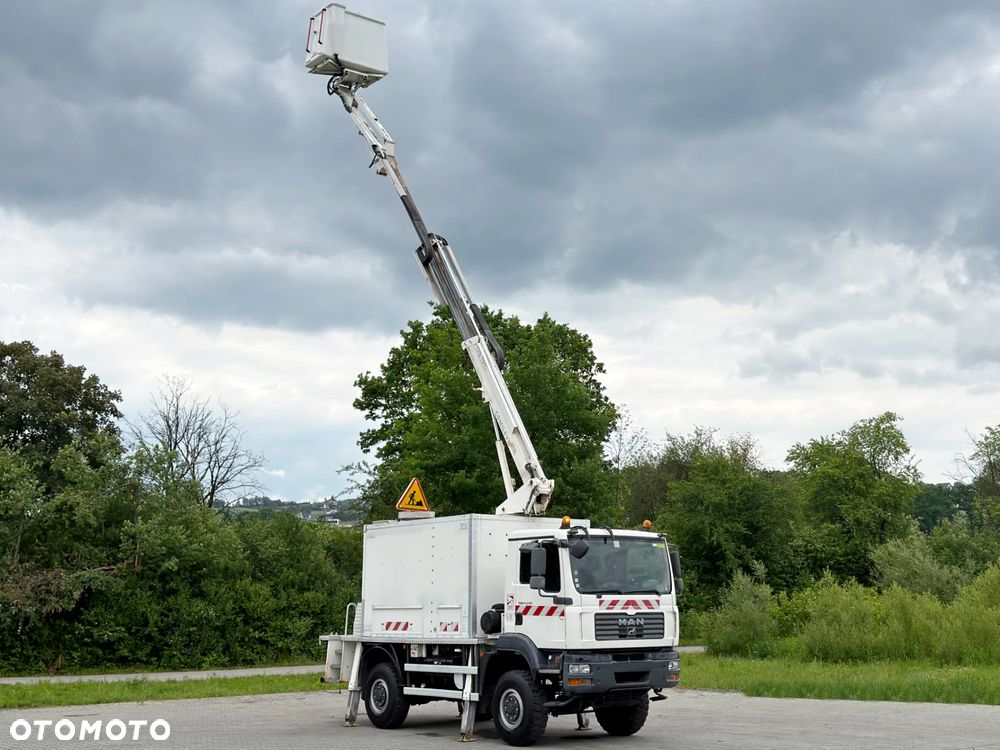 MAN TGM 13.240 * PODNOŚNIK KOSZOWY ZWYŻKA * COMILEV EN 170 TPC + PILOT - 3