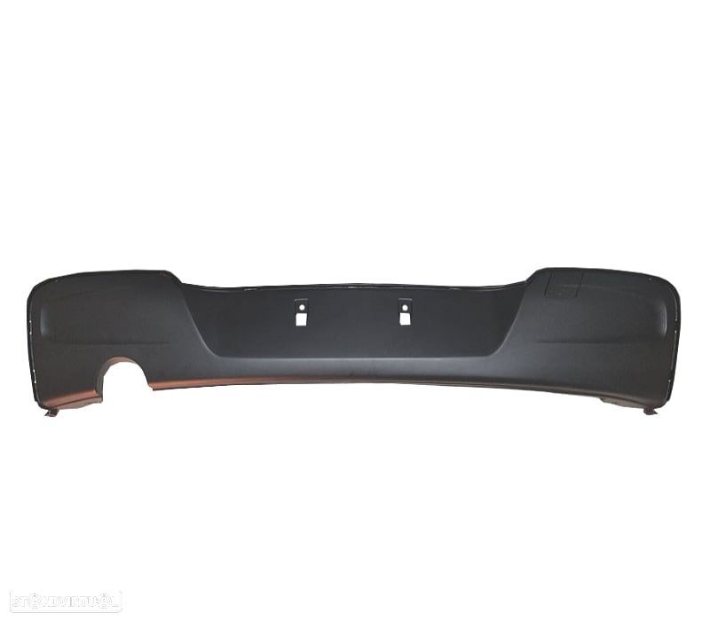 DIFUSOR TRASEIRO BMW F20 F21 PRETO LOOK M - 1