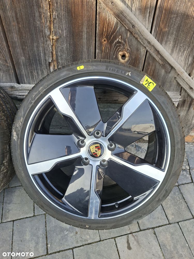 Sprzedam koła do Porsche Taycan 21cali Opony jak nowe dot21 - 6
