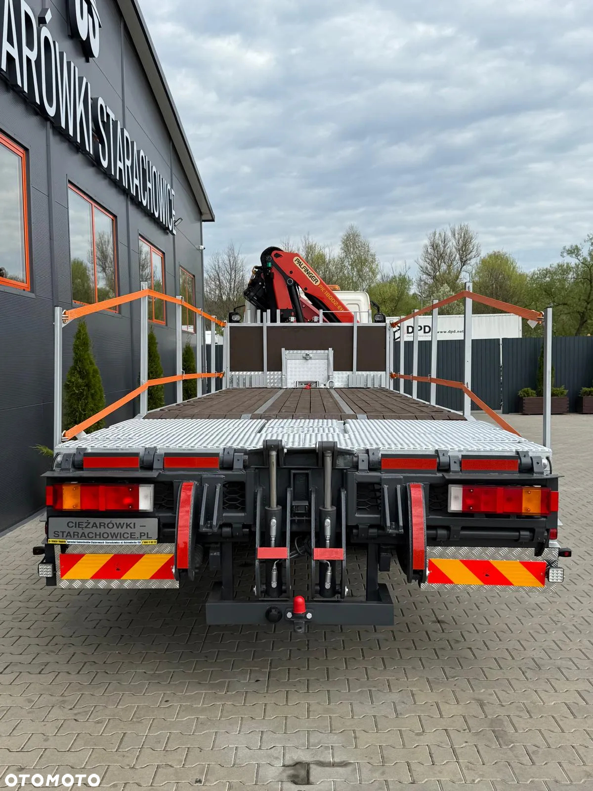 DAF DAF CF 75.310 / E5 / 6x2 / laweta + żuraw PALFINGER PK 18002 EH / platforma , pomoc drogowa , skrzynia - 11