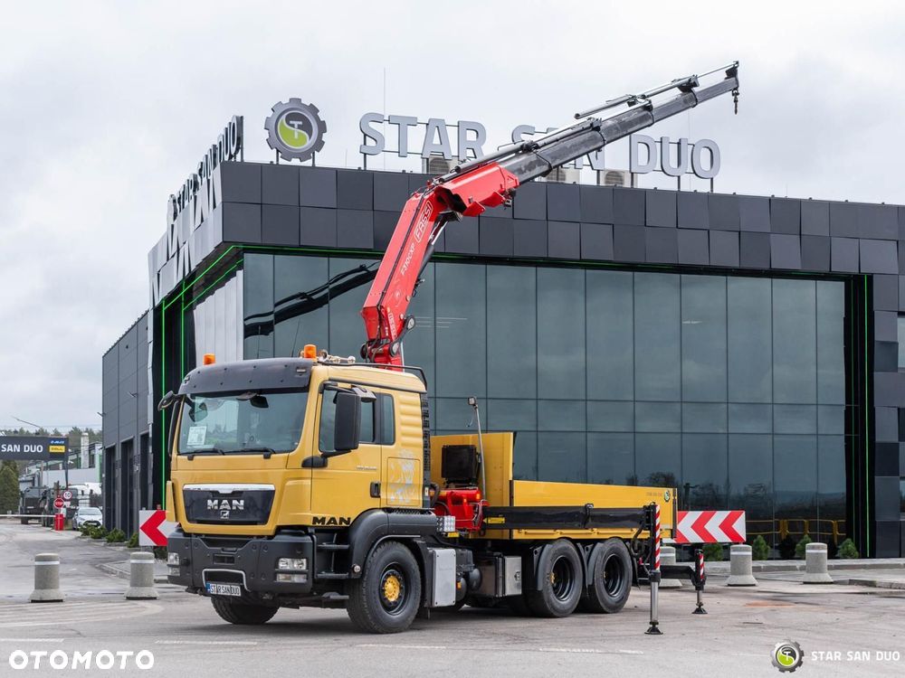 MAN TGS 26.440 6x4 FASSI F310CXP HDS Żuraw Siodło - 8
