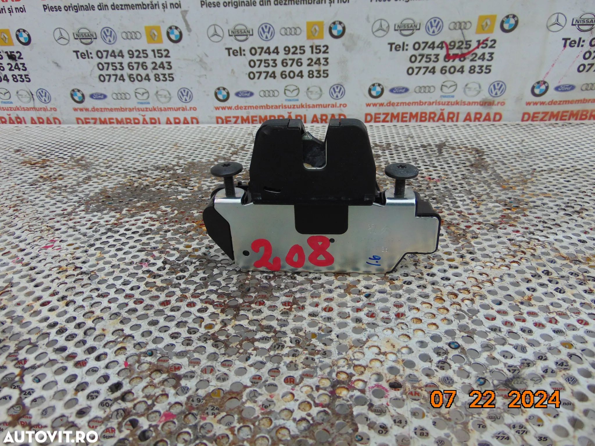 Broasca haion Peugeot 208 dupa 2019 3008 citroen ds 4 c4 508 c3 cod 9684648680 - 1