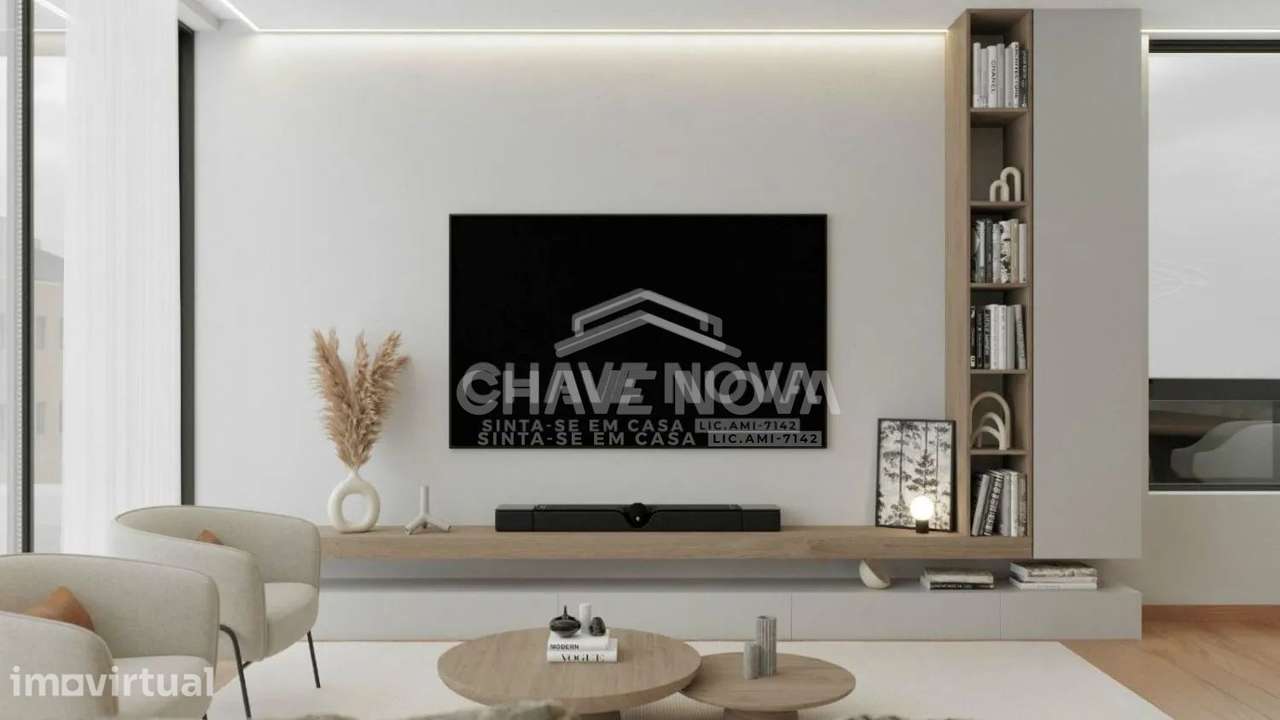 T1 Novo c/ Lugar de Garagem em Canidelo - Grande imagem: 4/7