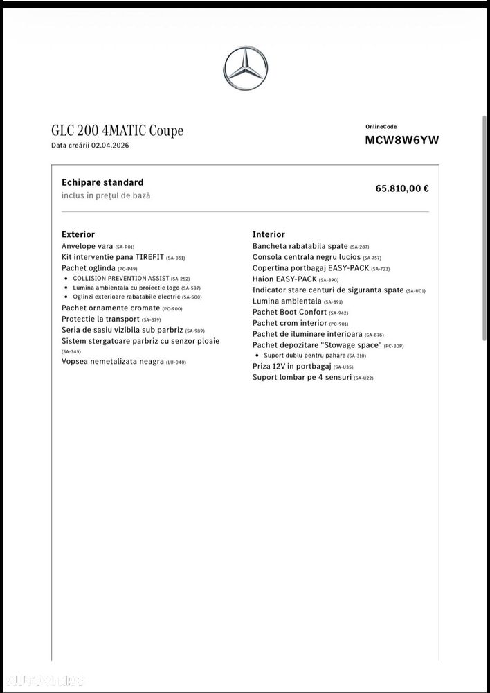 Mercedes-Benz GLC Coupe 200 4Matic 9G-TRONIC Edition AMG Line - 5