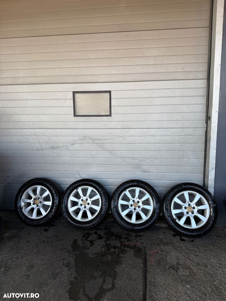 Set 4 Jante Aliaj Originale Subaru 16" - 5x100 - Forester, Legacy, Impreza Anvelope de vară - 1