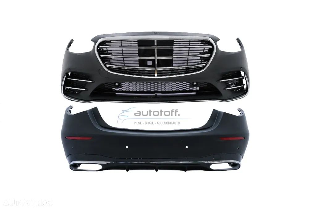 Pachet Exterior compatibil cu Mercedes S-Class W223 Limousine (2020-up) S450 - 1
