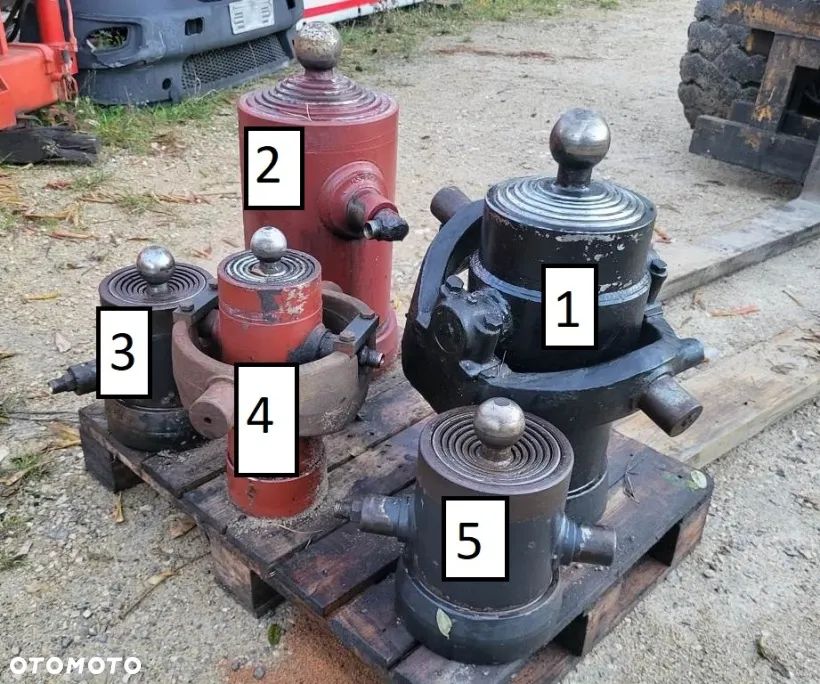 Siłownik kiper wywrot Iveco Man Nissan  Man Renault - 2