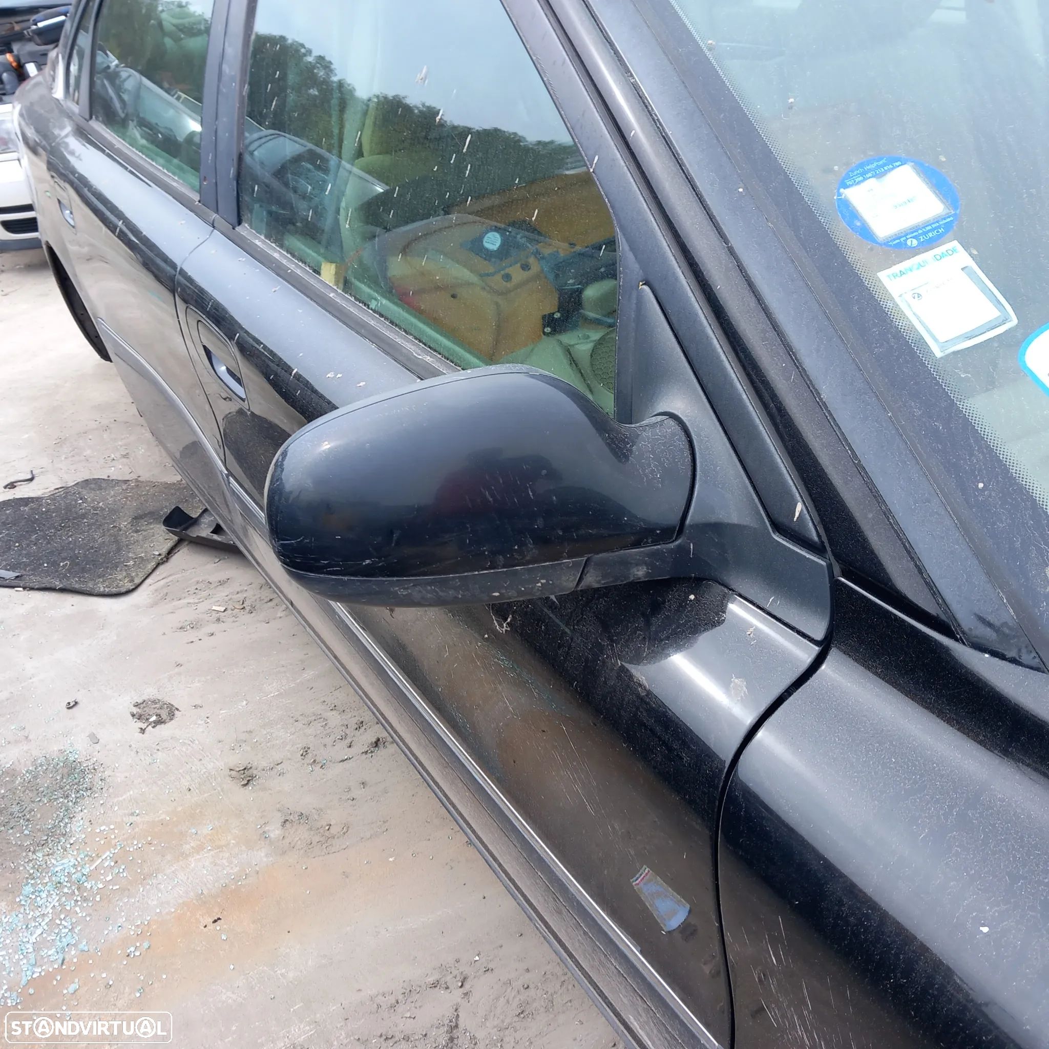 Espelho lado passageiro volvo s80 ano 2001 - 1